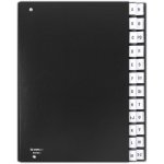 Donau A4 A-Z Třídicí kniha černá – Zboží Živě