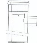 Almeva Las-Lil trubkový díl s 87° odbočkou 125/180 mm 1,00 LPTEL82 – Sleviste.cz