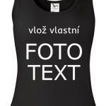 Tílko s vlastním potiskem dámské – Sleviste.cz