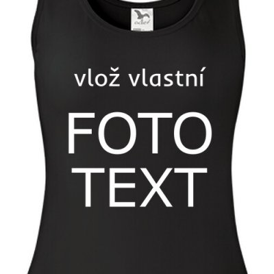 Tílko s vlastním potiskem dámské – Sleviste.cz