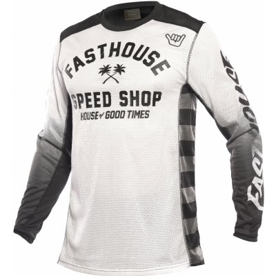 Fasthouse A/C Grindhouse Asher bílo-černý – Zbozi.Blesk.cz