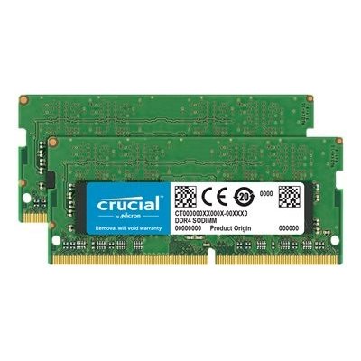 Crucial DDR4 16GB 2x8GB SO DIMM 260 pin 2666 MHz PC4 21300 CL19 1.2 V CT2K8G4S – Zboží Mobilmania