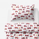 Goldea povlečení hasičská auta 140x200 70x90 – Hledejceny.cz