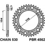 PBR Sprockets 4562 43 C45 – Zboží Mobilmania