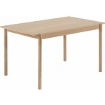 Muuto Jídelní stůl Linear Wood, Oak, 140 x 85 cm, LWDTAB140A01 – Hledejceny.cz
