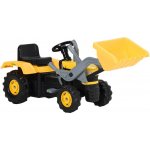 DOLU Velký šlapací traktor s rypadlem žlutý – Zboží Dáma