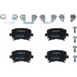 Sada brzdových destiček, vždy 4 kusy v sadě KAMOKA JQ1013272 | Zboží Auto