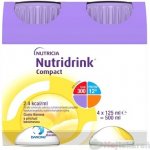 NUTRIDRINK COMPACT S PŘÍCHUTÍ BANÁNOVOU POR SOL 4X125ML – Hledejceny.cz
