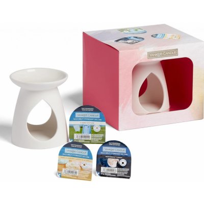 Yankee Candle aroma lampa + 3 ks vosk + 1 ks čaj – Zboží Mobilmania