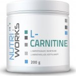 NutriWorks L-Carnitine 200 g – Zbozi.Blesk.cz