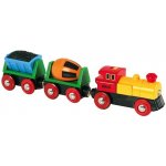 Brio WORLD 33319 Elektrická mašinka s vagónky a světly – Hledejceny.cz