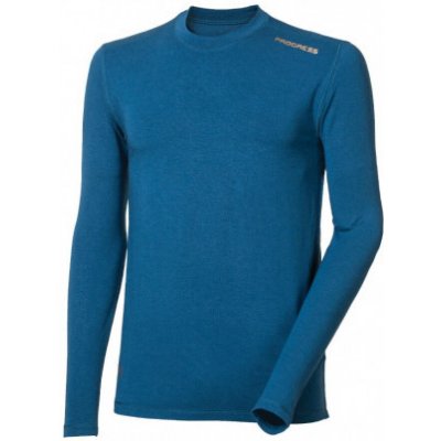 Progress CC TDR pánské funkční triko ČTdlouhý rukáv petrol – Zboží Dáma