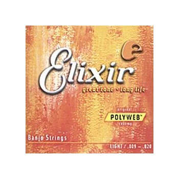 ELIXIR 11650 Banjo Strings PW - 010/023