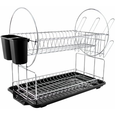 Haus Roland Odkapávač nádobí, černý a nerez – Zboží Mobilmania