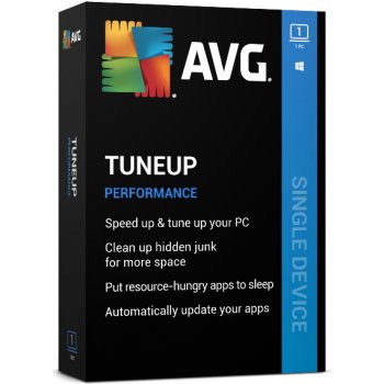 AVG TuneUp 1 zařízení, 3 roky, TUHEN36EXXS001