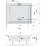 Polysan Deep 110 x 90 cm 72363 – Zbozi.Blesk.cz