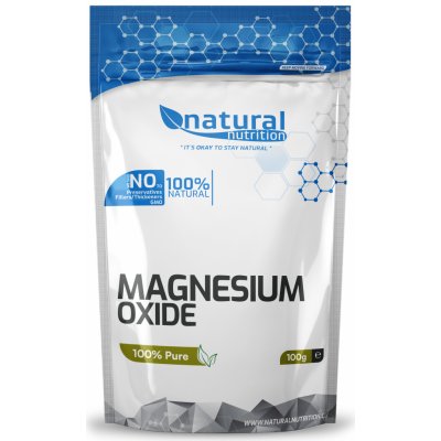 Natural Nutrition Oxid hořečnatý prášek 100 g – Hledejceny.cz