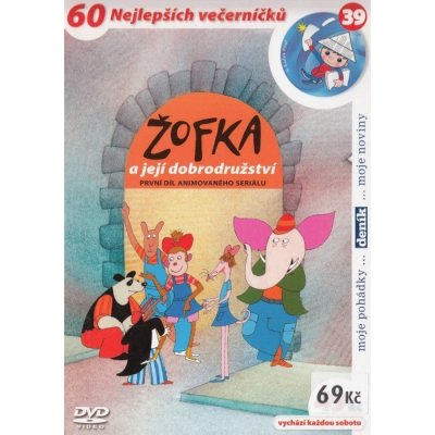 Žofka a její dobrodružství 1 papírový obal DVD – Hledejceny.cz