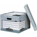 Fellowes Archivní krabice velká šedá/bílá 38 x 28,7 x 43 cm – Sleviste.cz