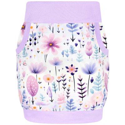 Dívčí sukně s gumou v pase Kvítky – Zboží Mobilmania