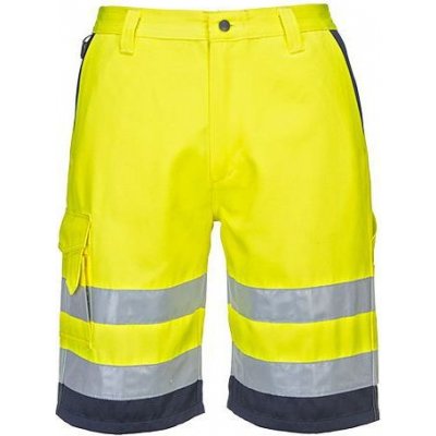 Portwest Reflexní kraťasy Hi-Vis žlutá/modrá 85480 – Zboží Mobilmania