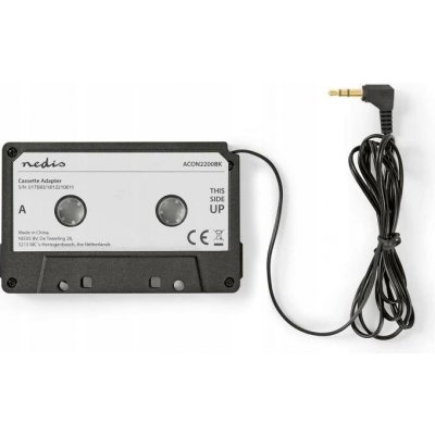 Nedis ACON2200BK kazetový adaptér, Jack 3.5mm – Sleviste.cz
