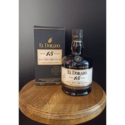 El Dorado Special Reserve 15y 43% 0,7 l (holá láhev) – Zboží Mobilmania