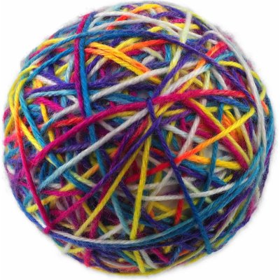 Magic Cat Barevné klubko 6,5 cm – Zboží Dáma