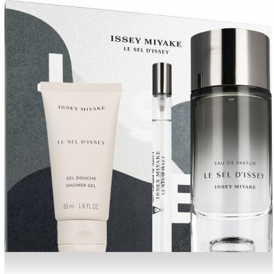 Issey Miyake Le Sel d'Issey EDP 100 ml + sprchový gel 50 ml + EDP 10 ml – Zboží Mobilmania