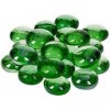 Svatební dekorace EFCO Dekorační kamínky skleněné 100g malé zelené (35ks)