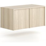 Frame, Nástavba pro skříně 2x dveře, 872 x 450 x 427 mm, zámek PUSH-lock, dub přírodní – Sleviste.cz