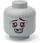 LEGO VELKÁ HLAVA ZOMBIE ŠEDÁ L 8,5L 40320822 – Zboží Dáma