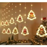KIK KX5249_2 LED Vánoční světelný závěs 3m 10 žárovek USB – Hledejceny.cz
