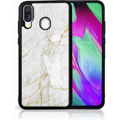 Pouzdro PROTEMIO 40791 MY ART Ochranný kryt Samsung Galaxy A40 WHITE STONE (011) – Zbozi.Blesk.cz