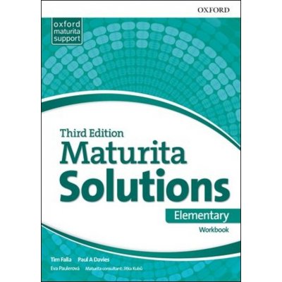 Maturita Solutions 3rd Edition Elementary Workbook Czech Edition – Sleviste.cz