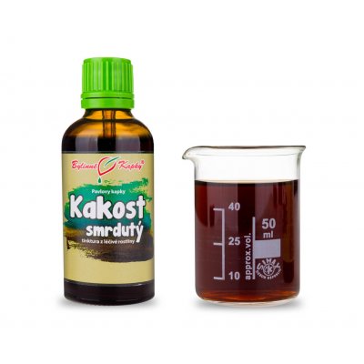 Bylinné kapky Kakost smrdutý tinktura 50 ml – Hledejceny.cz
