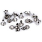 Sedlářský nýt šroubovací Ø10 mm - nikl – Sleviste.cz