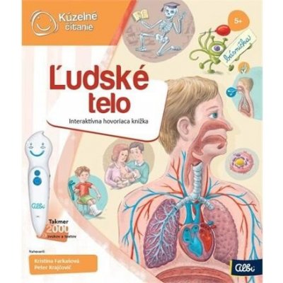 Albi Kúzelné čítanie Kniha Ľudské telo SK – Hledejceny.cz