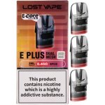 Lost Vape E Plus Dual Pod cartridge 3 ml 0,45 ohm 3 ks – Zboží Mobilmania