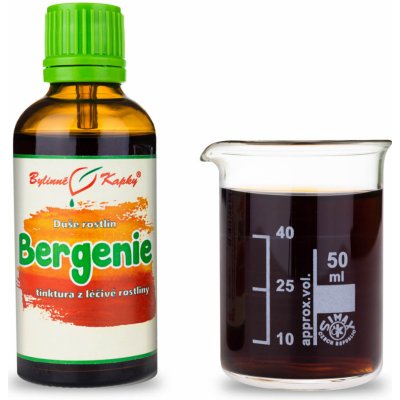 Bergenie kapky Duše rostlin tinktura 50 ml – Hledejceny.cz