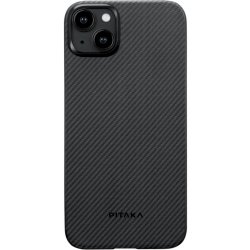 Pitaka MagEZ 4 1500D iPhone 15 černé/šedé twill