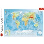 Trefl Mapa světa 1000 dílků – Zboží Dáma