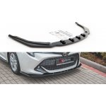 Maxton Design spoiler pod přední nárazník ver.1 pro Toyota Corolla XII 2019-/Touring Sports, černý lesklý plast ABS – Hledejceny.cz