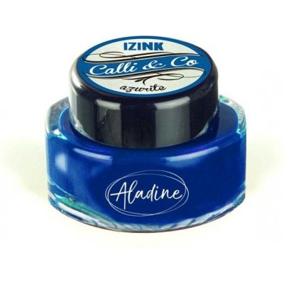 Kaligrafický inkoust Aladine IZINK CALLI & CO tmavě modrý 15 ml – Hledejceny.cz