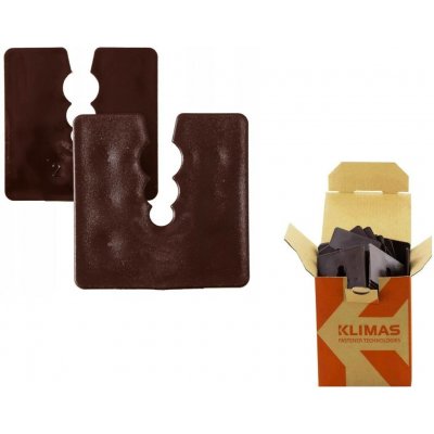 KLIMAS Wkret-met Distanční podložky 50x50mm - PVC 2 mm - 50 ks – Sleviste.cz