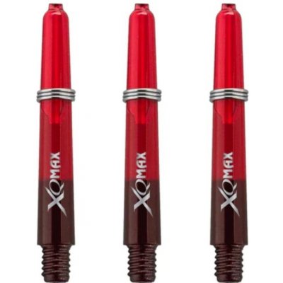 XQMax Darts Gradient with Logo - short - black red