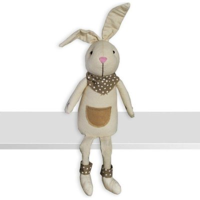 KLIA Zajíc nohatý textil 52cm – Hledejceny.cz
