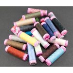 Sada polyesterových nití (100 metrů) - 50 kusů – Zboží Dáma