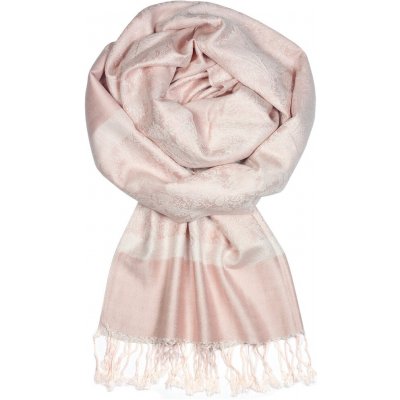 Venezia kašmírový šál pašmína světle růžová – Hledejceny.cz