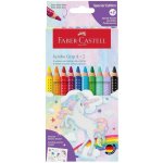 Faber-Castell Colour Grip Jumbo Unicorn 110923 pastelky 10 barev – Zbozi.Blesk.cz